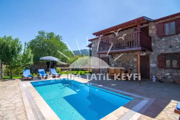 Fethiye Kiralık Villa Stone - Kayaköy Muhafazakar Kiralık Villa