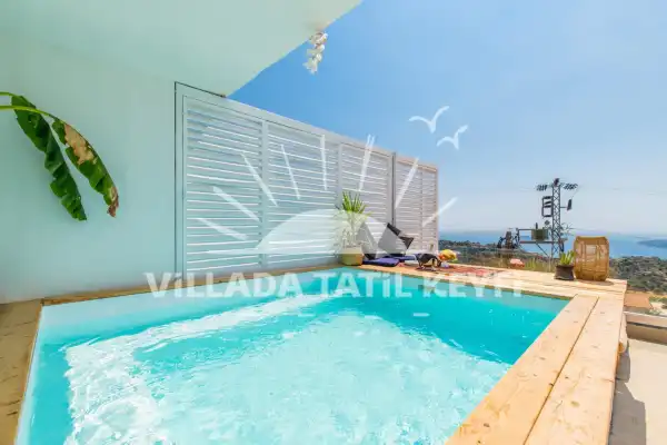 Daire Suite Palazzo Kalkan da deniz manzaralı kiralık balayı suite daire