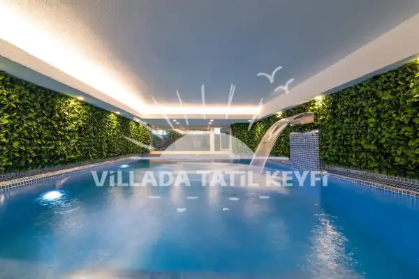 Villa La Mer Comfort, Kalkan da Kapalı havuz, hamam ve saunalı lüks villa.
