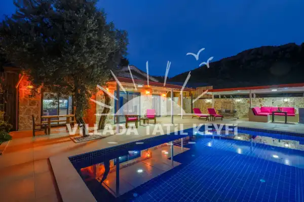 Villa Dream 2 Kalkan Üzümlü | Havuzlu Balayı Villası