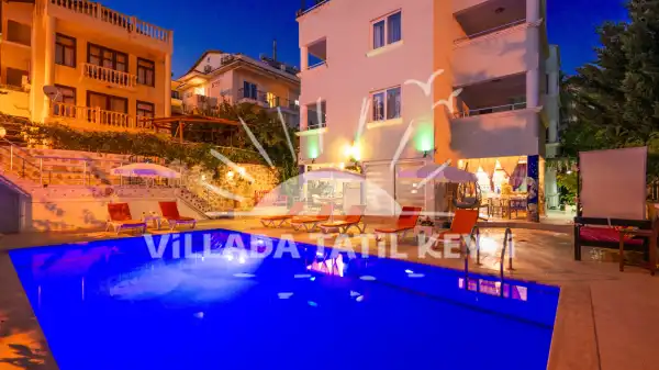 Kalkan Kiralık Villa | Deniz Manzaralı Lüks Villa Nordic Dream 